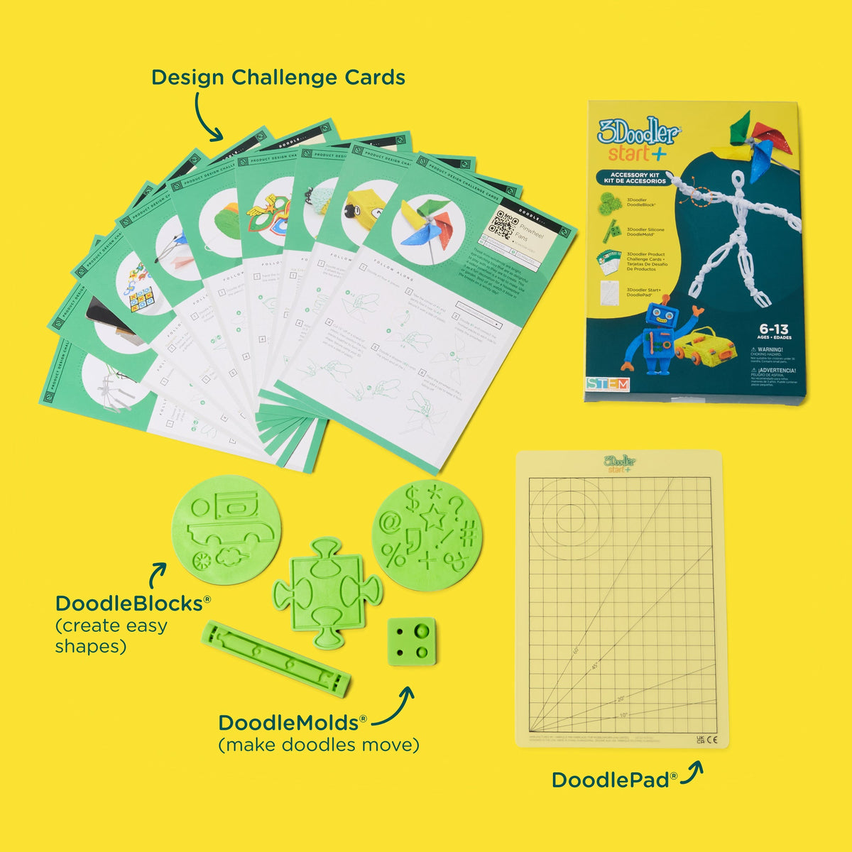 3Doodler Start+ Zubehörkit